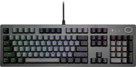 Cooler Master CK352, schwarz/grau, LEDs RGB, RED Switches, USB, DE (CK-352-GKMR1-DE)