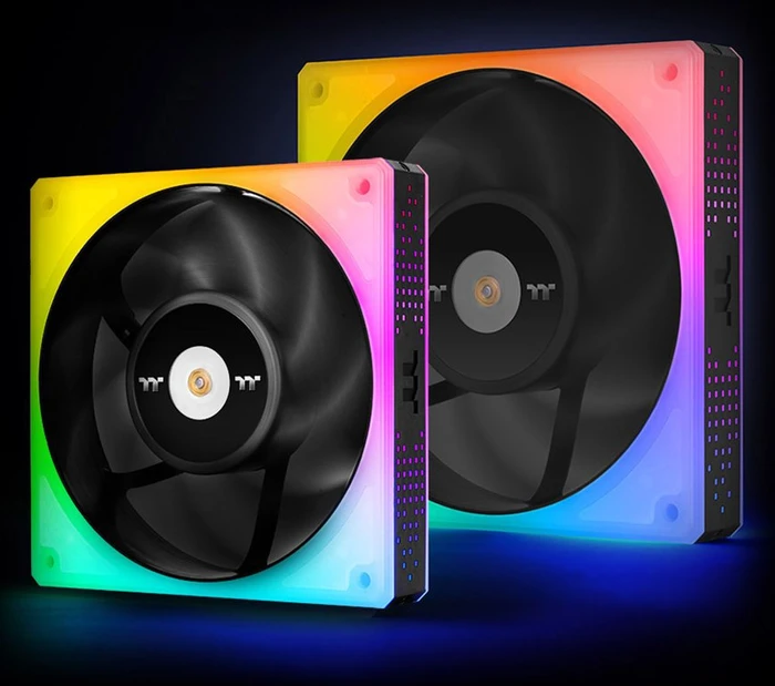 Thermaltake ToughFan 14 RGB High Static Pressure Radiator Fan, LED-Steuerung, 140mm, 3er-Pack