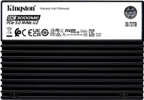 Kingston DC3000ME PCIe 5.0 NVMe U.2 SSD 30.72TB, U.2 / PCIe 5.0 x4