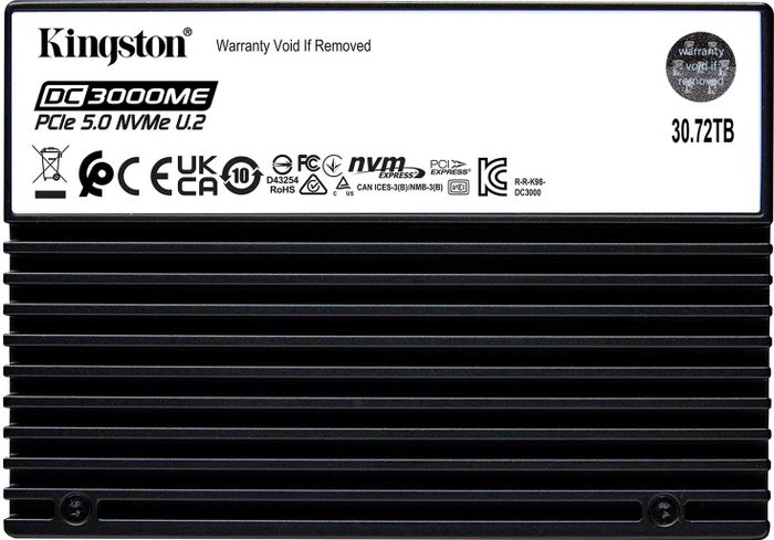 Kingston DC3000ME PCIe 5.0 NVMe U.2 SSD