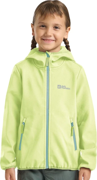 Jack Wolfskin Fourwinds Funktionsjacke cool matcha (Junior)