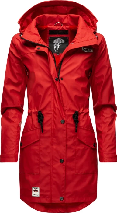Navahoo Deike Mantel rot (Damen)