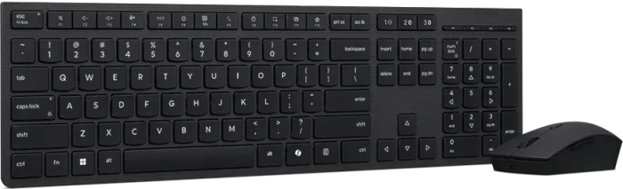 Lenovo Professional Wireless Rechargeable Combo Keyboard and Mouse, mit Copilot-Taste, USB/Bluetooth, SE/FI