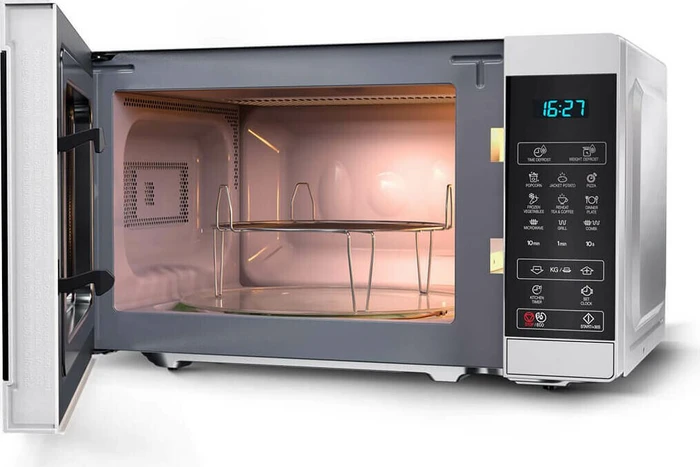 Sharp YC-MG02E-S Mikrowelle mit Grill