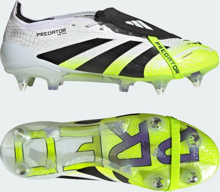 adidas Predator Elite Fold-Over Tongue SG cloud white/core black/lucid lemon