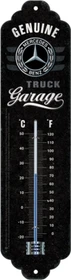 Nostalgic Art Retro Thermometer Daimler Truck Garage, analog