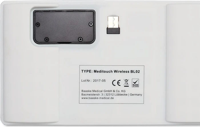 Baaske Medical MediTouch Wireless BLT02, weiß, USB, DE