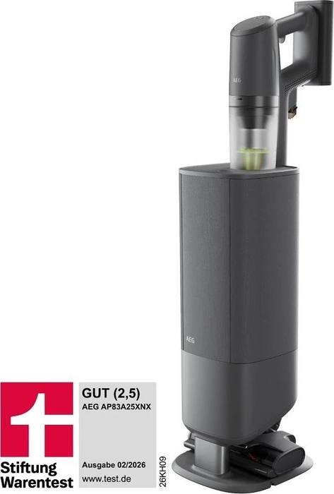 AEG Electrolux AP83A25XNX Akku-Handstaubsauger inkl. Absaugstation