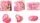 Depesche Topmodel 2in1 Radierer und Anspitzer Dosenanspitzer rosa, inkl. Radierer (0012855)