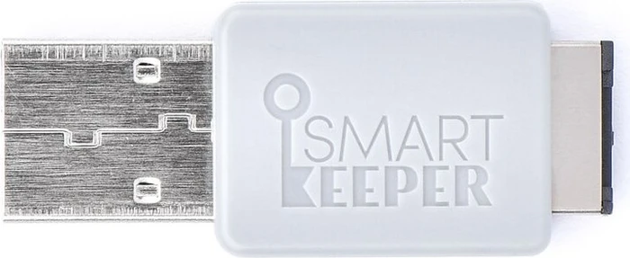 SmartKeeper Essential Lockable Flash Drive 32GB grau/schwarz, USB-A, USB 2.0