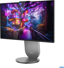 Lenovo Yoga AiO 27IAH10, Luna Grey, Core Ultra 9 285H, 32GB RAM, 1TB SSD, GeForce RTX 4050, PL