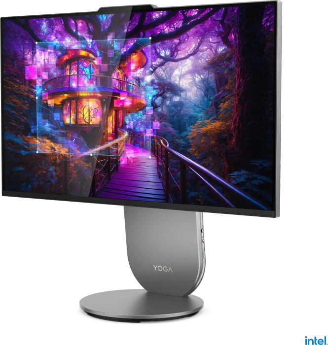 Lenovo Yoga AiO 27IAH10, Luna Grey, Core Ultra 9 285H, 32GB RAM, 1TB SSD, GeForce RTX 4050, PL
