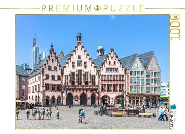 Calvendo Ein Motiv aus dem Kalender Frankfurt - Wolkenkratzer und Tradition