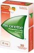 Johnson & Johnson Nicorette Freshfruit 2mg Kaugummis, 30 Stück