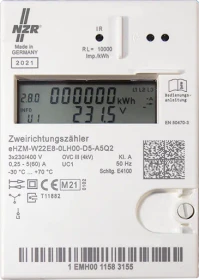 NZR mME eHZM Zweirichtungszähler, Strom-/Energiemesser (23030726)