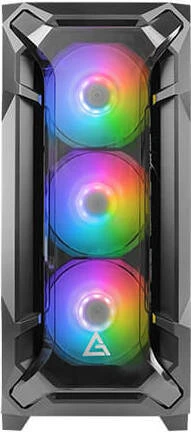 Antec Dark League Dark Fleet DF600 Flux, Glasfenster