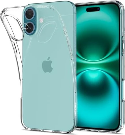 Spigen Liquid Crystal für Apple iPhone 16 Crystal Clear