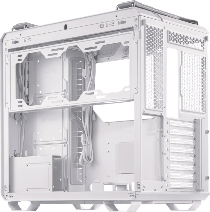ASUS TUF Gaming GT502 White Edition, Glasfenster