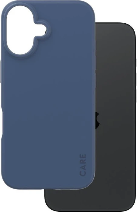 PanzerGlass Care Fashionable Case für Apple iPhone 16 Coronet Blue
