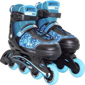 Best Sporting Verstellbare Inline-Skate blau/schwarz (Junior)