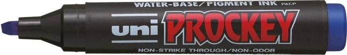 Uni-Ball uni-Prockey PM-126/8 Universalmarker Keilspitze sortiert, 8er-Set, Etui – Bild 3 von 9