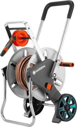 Gardena CleverRoll M Easy Metall Set Schlauchwagen, 25m