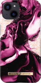 iDeal of Sweden Fashion Case für Apple iPhone 13 Golden Ruby Marble
