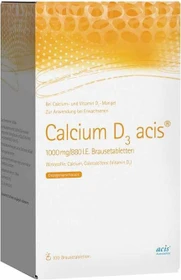 Calcium D3 Acis 1000mg/880 I.E. Brausetabletten, 100 Stück