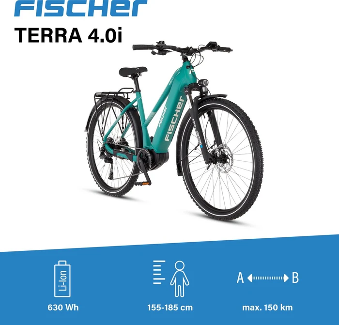 Fischer Terra 4.0i Trapez sea green matt Modell 2025