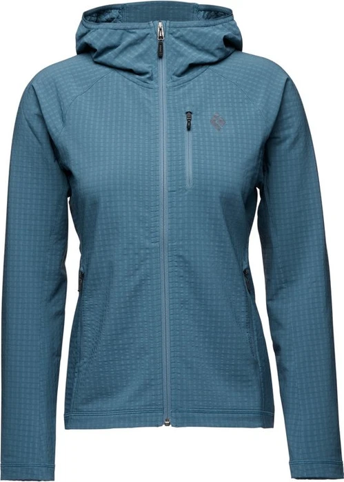 Black Diamond Coefficient Storm Hoodie creek blue (Damen)