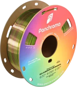 Polymaker Panchroma Dual Silk PLA, Aubergine (Lime-Magenta), Spule, 1.75mm, 1.00kg