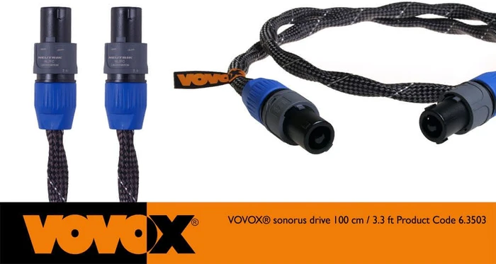 VOVOX sonorus drive Speakon 1.0m