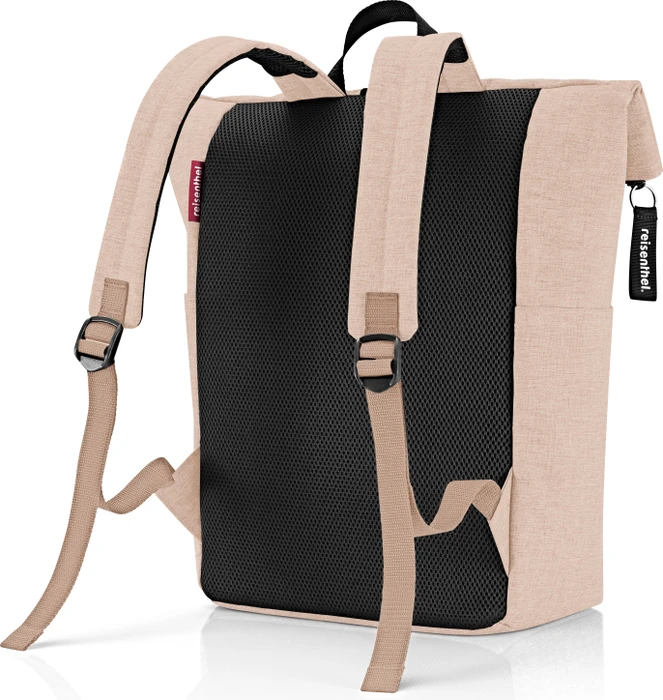 Reisenthel Rolltop herringbone twist coffee