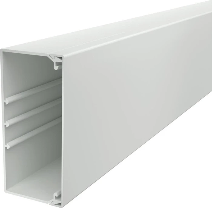 OBO Bettermann WDK60130LGR Kabelkanal, 130x60mm, 2m, lichtgrau