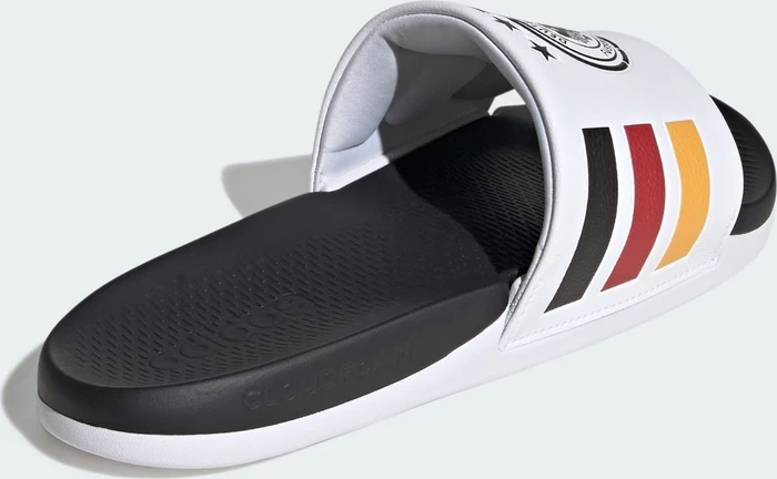 adidas Adilette Comfort 2.0 Duschsandale cloud white/core black/collegiate gold