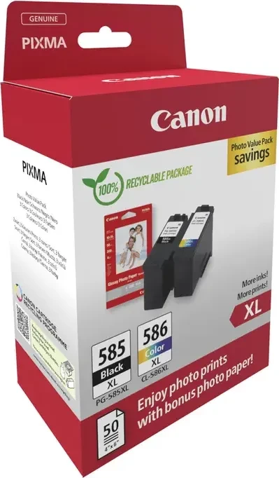 Canon Tinte PG-585XL/CL-586XL Photo Valuepack