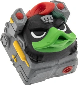 Ducky x Hot Keys Project Ducky League Keycap Super Hero - The Bulk, Kunstharz (Resin), schwarz/rot/grün/gelb, 1 Taste