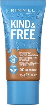 Rimmel Kind & Free Moisturising Skin Tint 400 natural beige, 30ml
