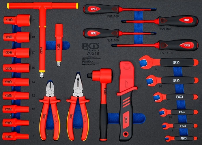 BGS technic 3/3 Handwerkzeugset, 26-tlg.