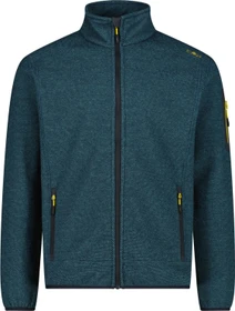 CMP Melange Knit Tech Heavy Fleece Jacke nilo/antracite (Herren)