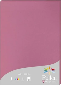 Clairefontaine Pollen Universalpapier hortensie, A4, 210g/m², 25 Blatt