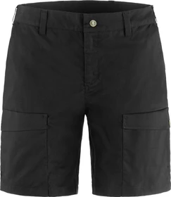 Fjällräven Abisko Hybrid Trail Hose kurz schwarz (Damen)