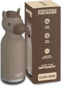 Asobu Bestie Isolierflasche 473ml horse