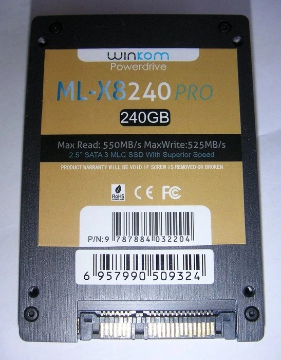 Winkom Powerdrive Pro ML X8-240 240GB, 2.5" / SATA 6Gb/s