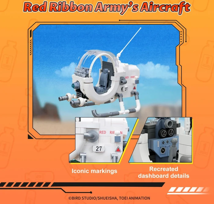 Pantasy Dragon Ball Classic Ride Red Ribbon Army's Aircraft