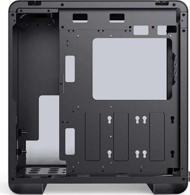 Jonsbo U4 Pro, schwarz, Glasfenster