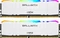 Crucial Ballistix RGB weiß UDIMM 16GB Kit, DDR4-3000, CL15-16-16-35, 1RX8 Vorschaubild
