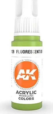 AK-Interactive 3rd Gen Acrylic Colors Acrylic Modelling Colors fluorescent green, 17ml