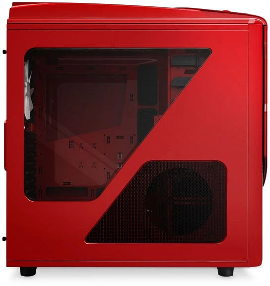 NZXT Phantom 530 rot, Acrylfenster