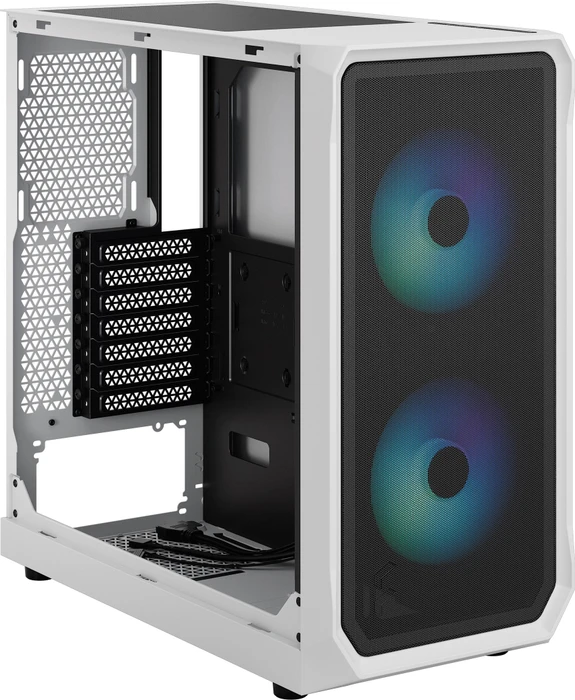 Fractal Design Focus 2 RGB, weiß, Glasfenster